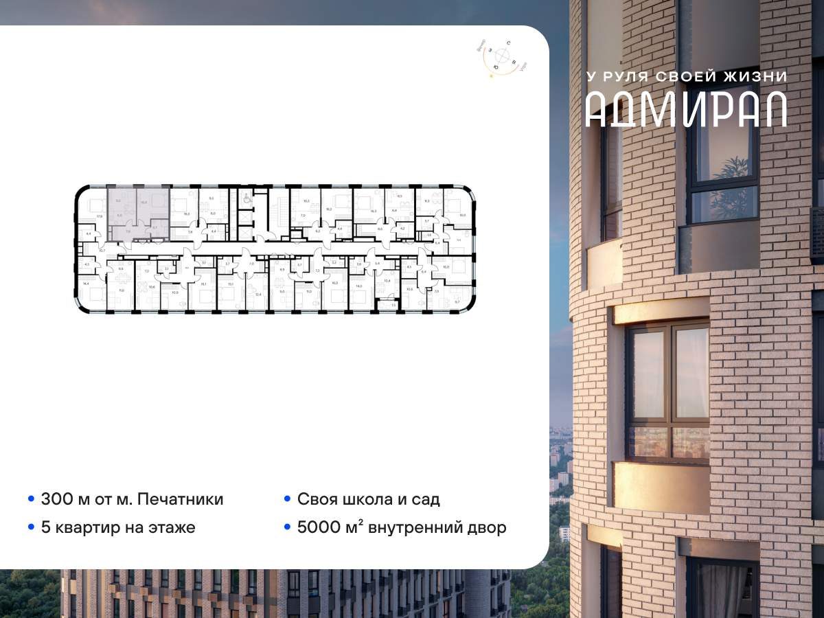 Купить 1-комнатную квартиру