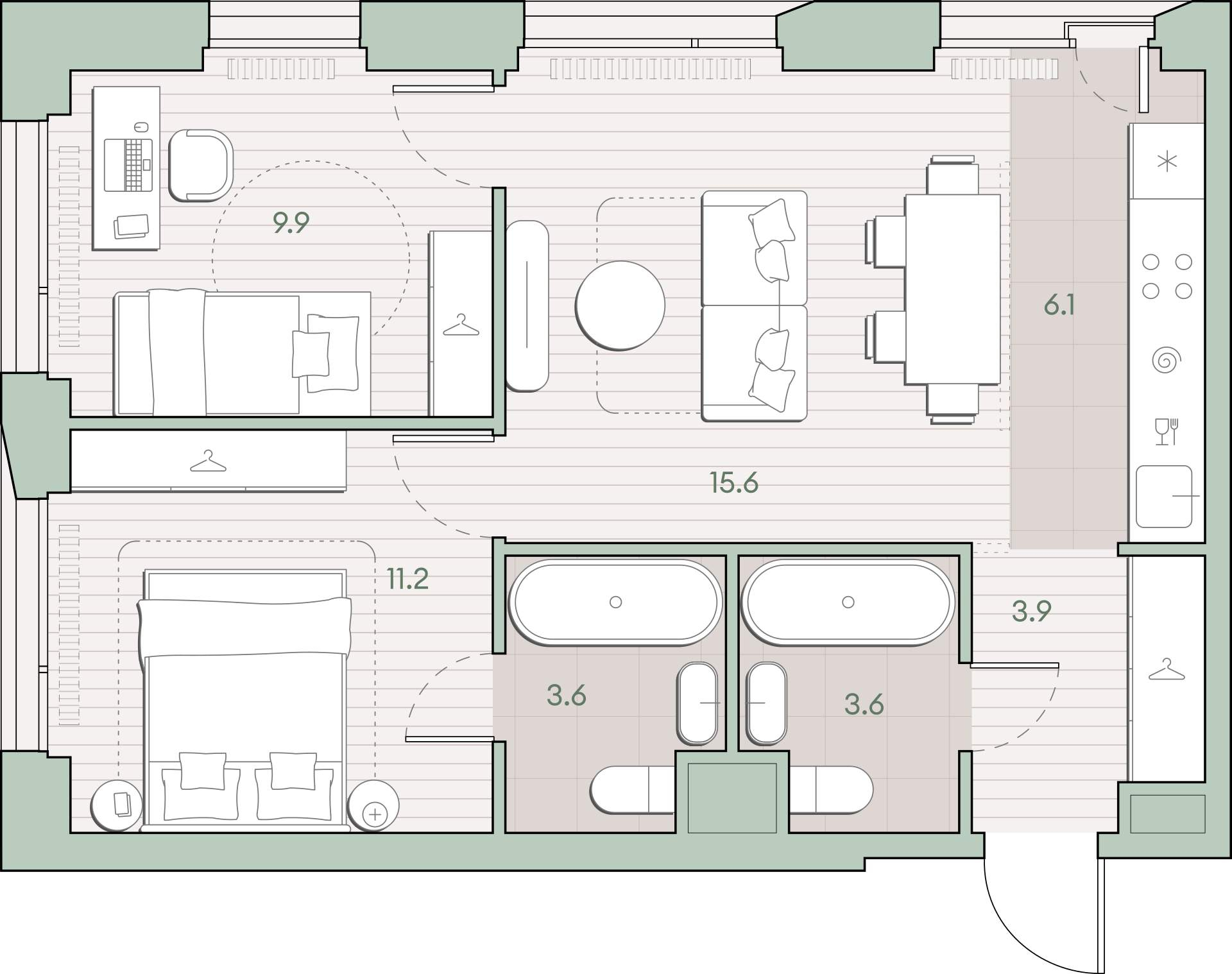 Купить 2-комнатную квартиру