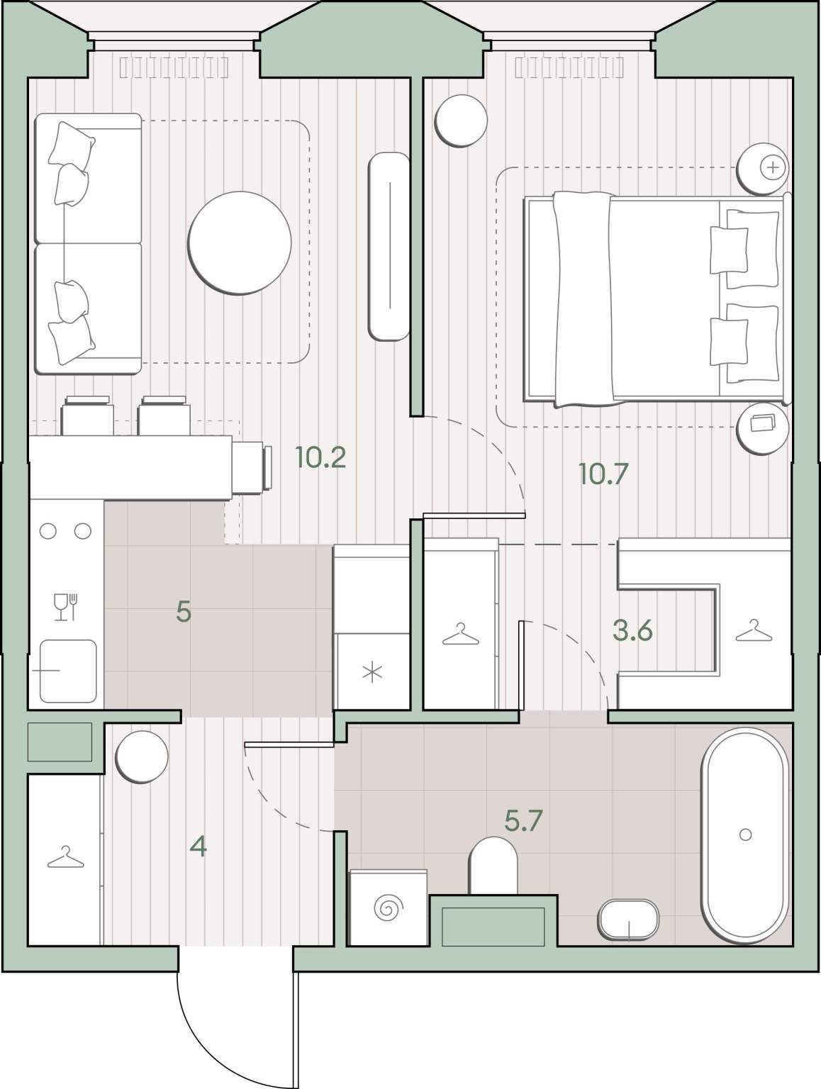 Купить 1-комнатную квартиру