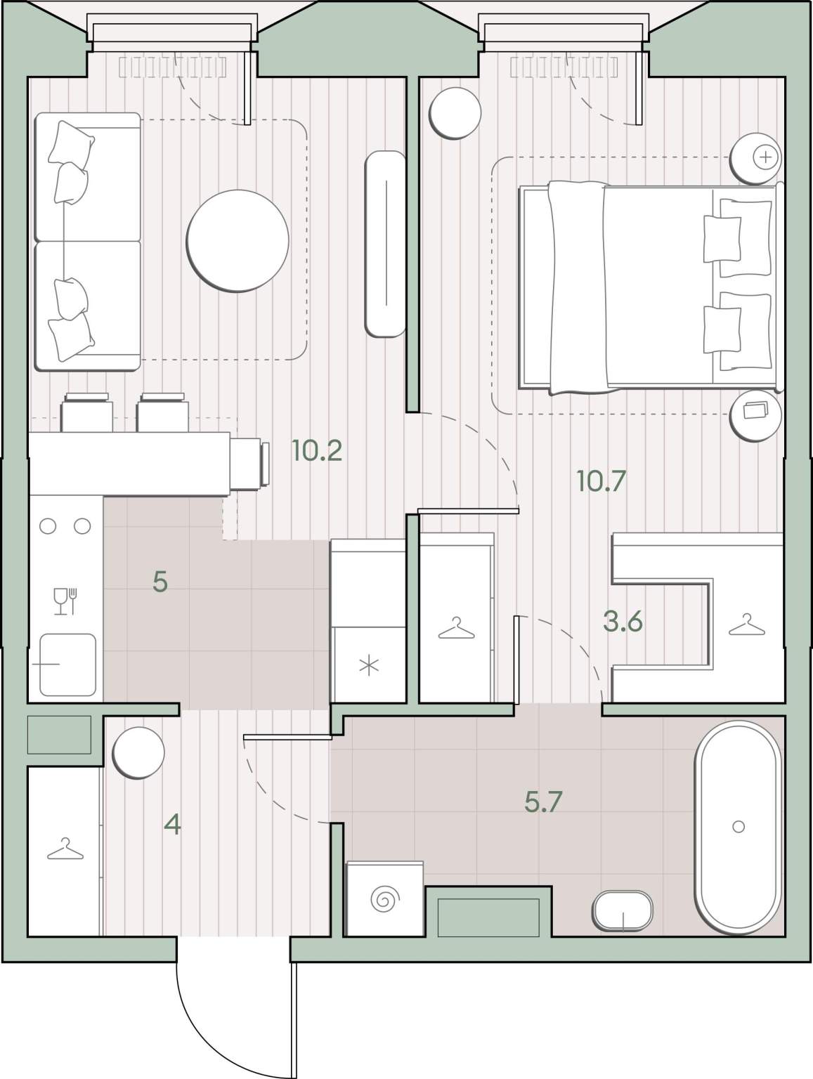 Купить 1-комнатную квартиру