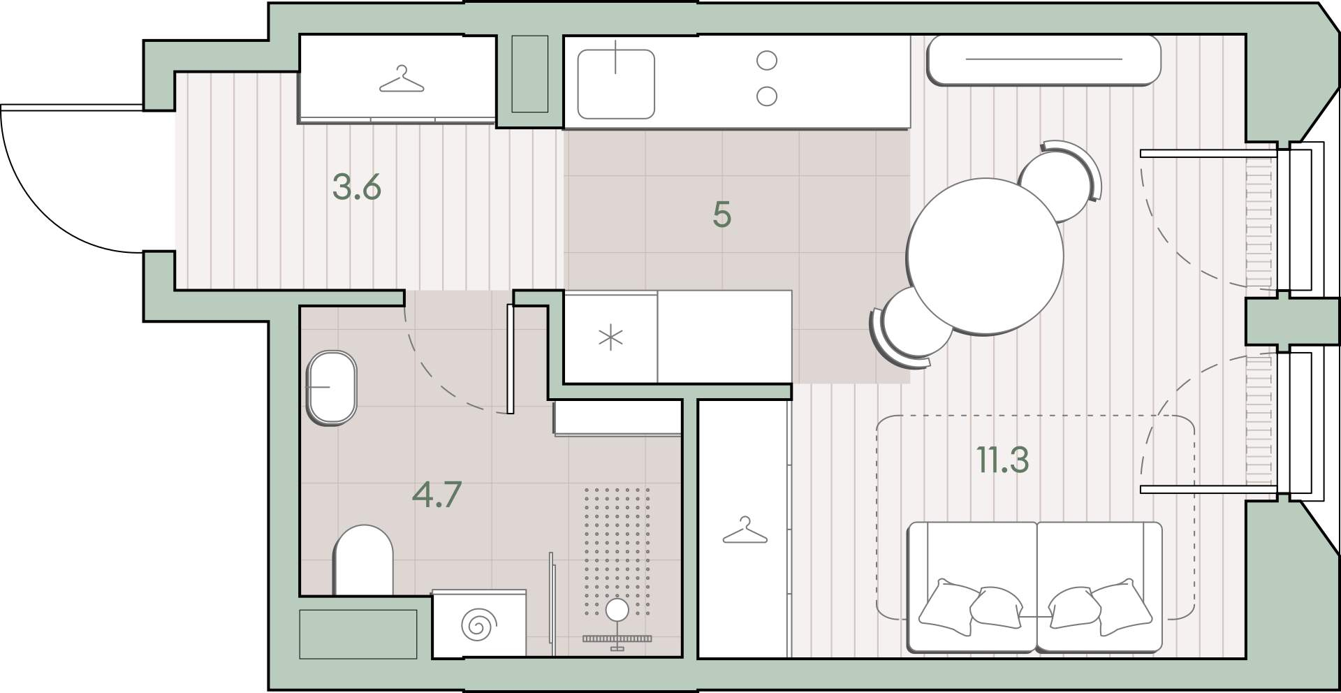Купить 1-комнатную квартиру