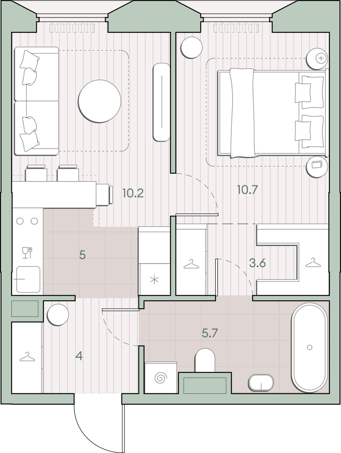 Купить 1-комнатную квартиру
