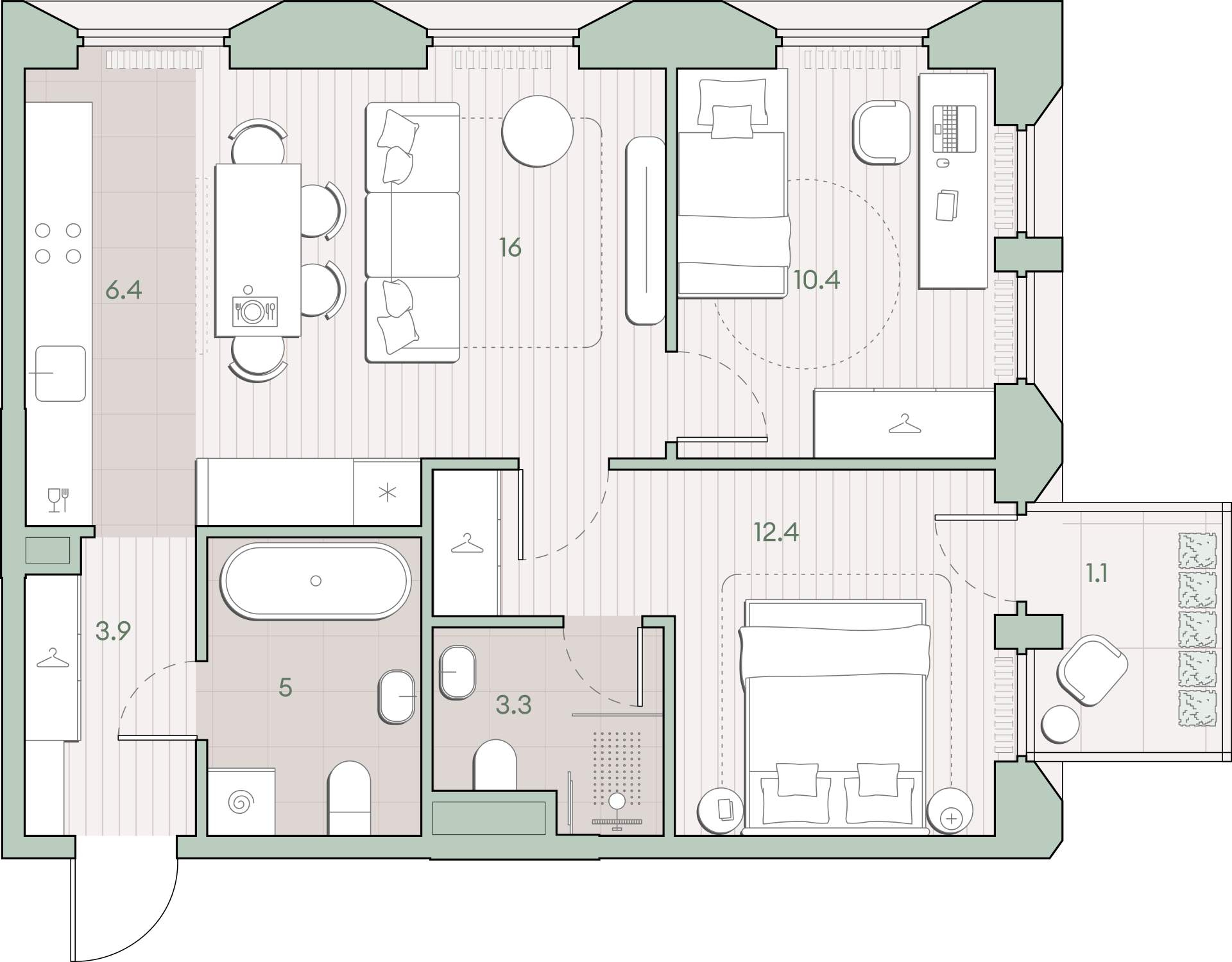 Купить 2-комнатную квартиру