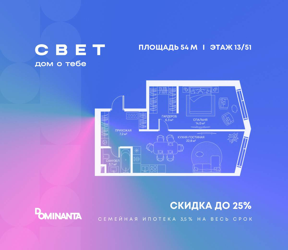 Купить 1-комнатную квартиру