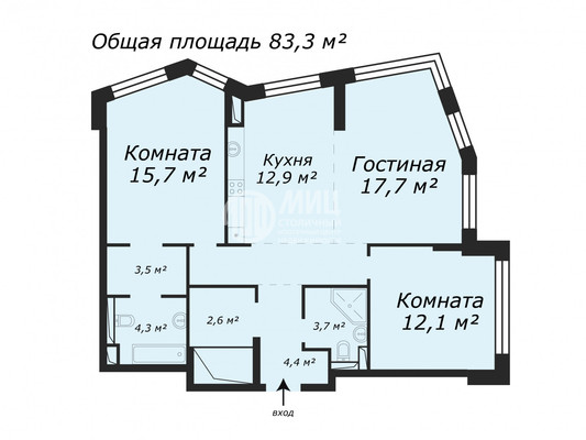 Купить 2-комнатную квартиру