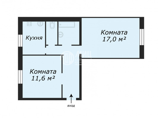 Купить 2-комнатную квартиру