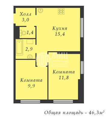 Купить 2-комнатную квартиру