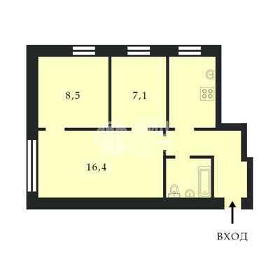 Купить 3-комнатную квартиру